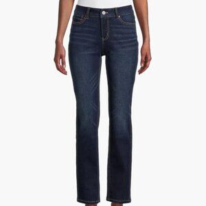 Dark Wash Straight Jeans Size 20 – Time and Tru Women's  Plus Size Mid Rise NWT